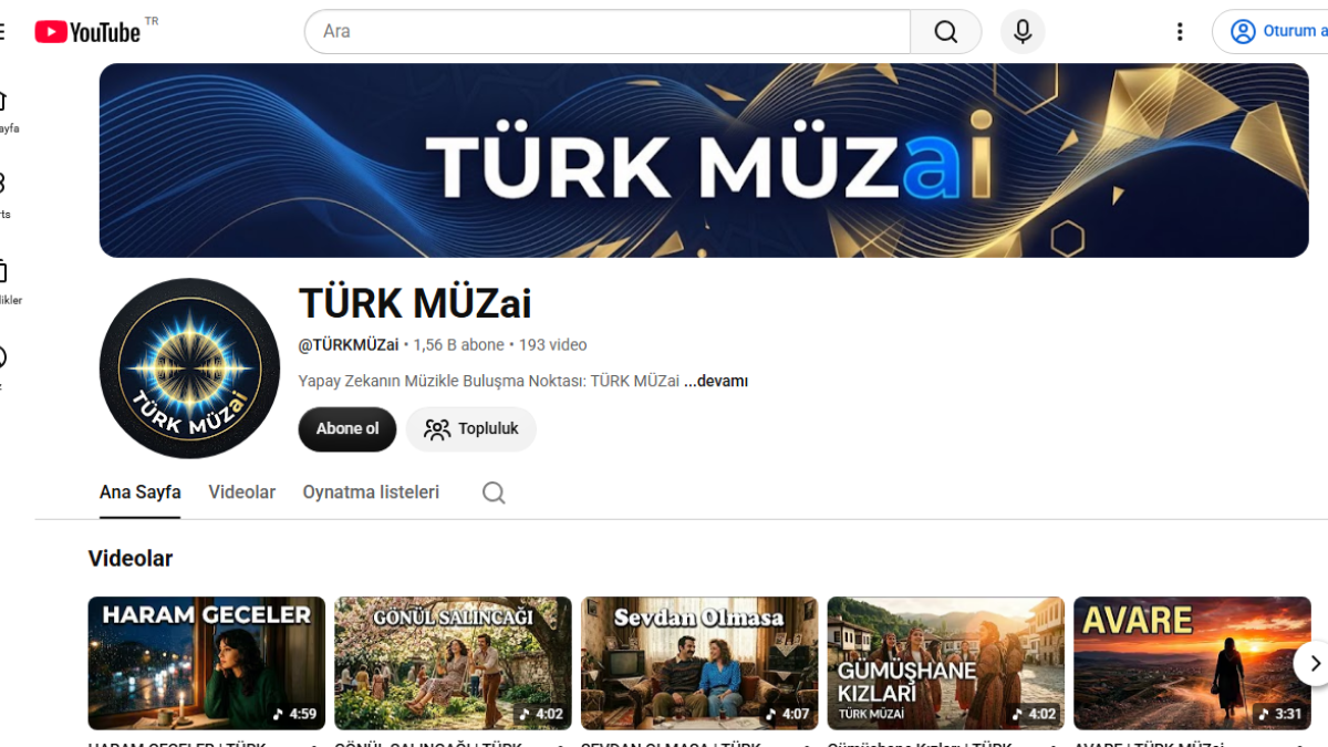 TÜRK MÜZai — Yapay Zekanın Müzikle Buluşma Noktası